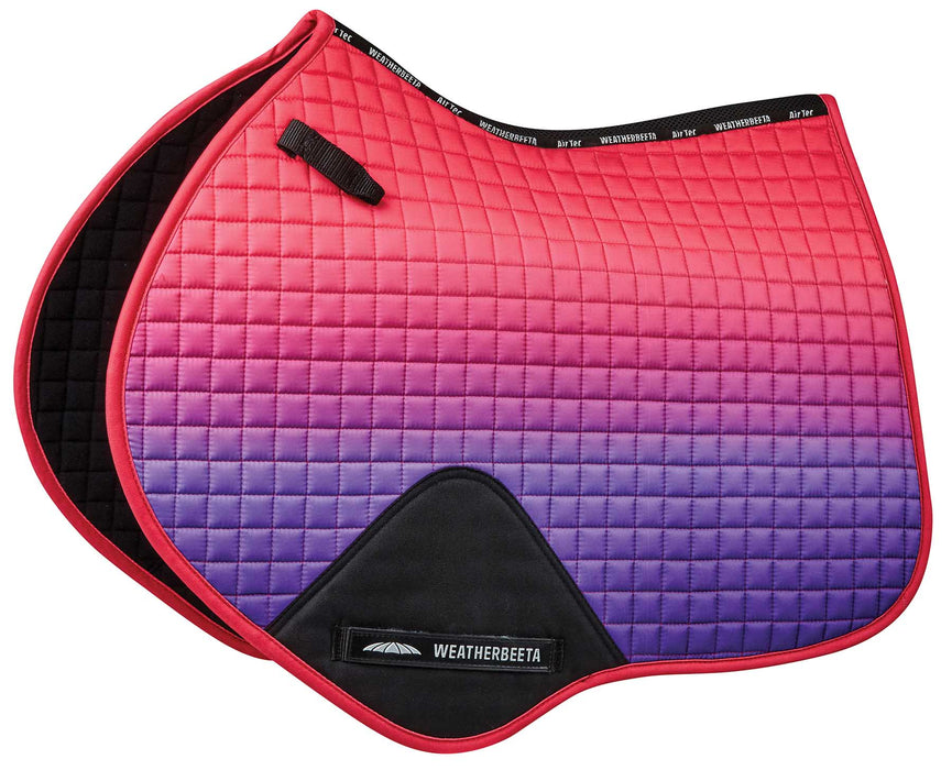 WeatherBeeta Prime Ombre Jump Shaped Saddle Pad - Desert Sky  