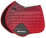 WeatherBeeta Prime Ombre Jump Shaped Saddle Pad - Red  