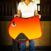 WeatherBeeta Prime Ombre Jump Shaped Saddle Pad - Autumn Glow  