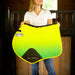 WeatherBeeta Prime Ombre Jump Shaped Saddle Pad - Sunflower Field  