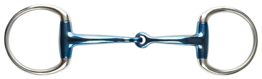 JP Korsteel Blue Steel Eggbutt Snaffle Bit -   