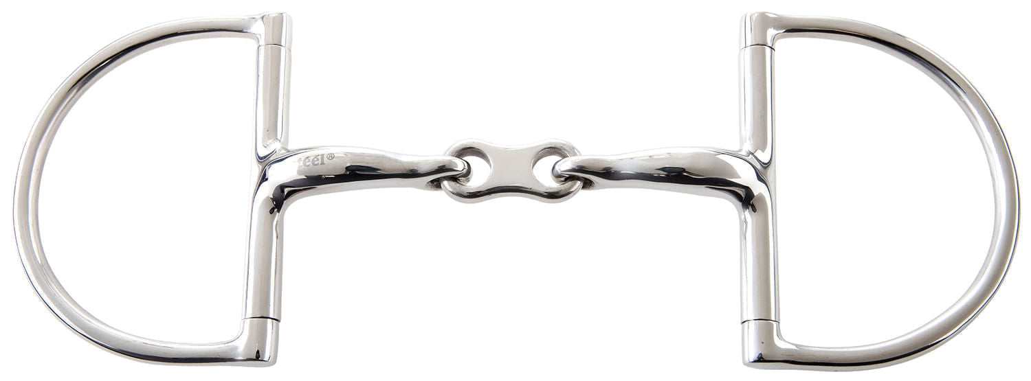 WeatherBeeta JP Korsteel French Link Hunter Dee Ring Snaffle Bit - 5 in  