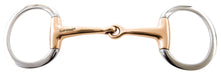 Korsteel Copper Mouth Eggbutt Snaffle Bit -   