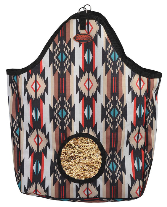 WeatherBeeta 1200 Denier Hay Bag for Horses - Diamond Navajo  