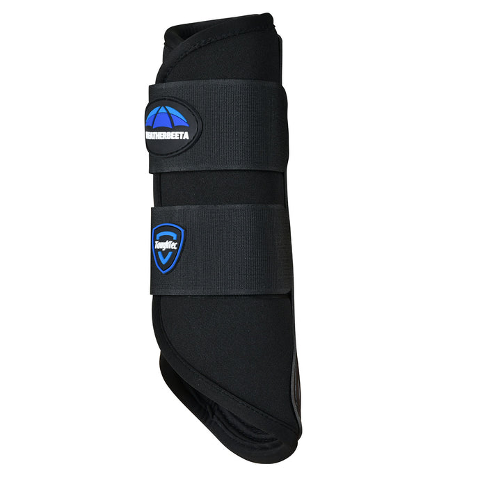 WeatherBeeta Tough-Tec Prime Brushing Boots Color BLACK/BLACK