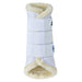 WeatherBeeta Tough-Tec Comfy Fleece Brushing Boots Color WHITE/WHITE