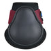 WeatherBeeta Tough-Tec Prime Fetlock Boots Color BLACK/BURGUNDY