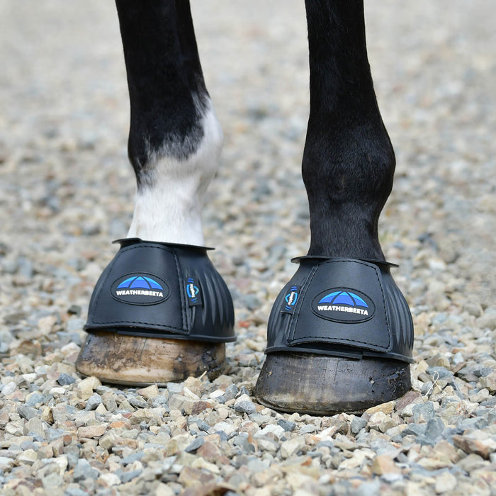 WeatherBeeta Tough-Tec Prime Rubber Bell Boots Color BLACK/BLACK