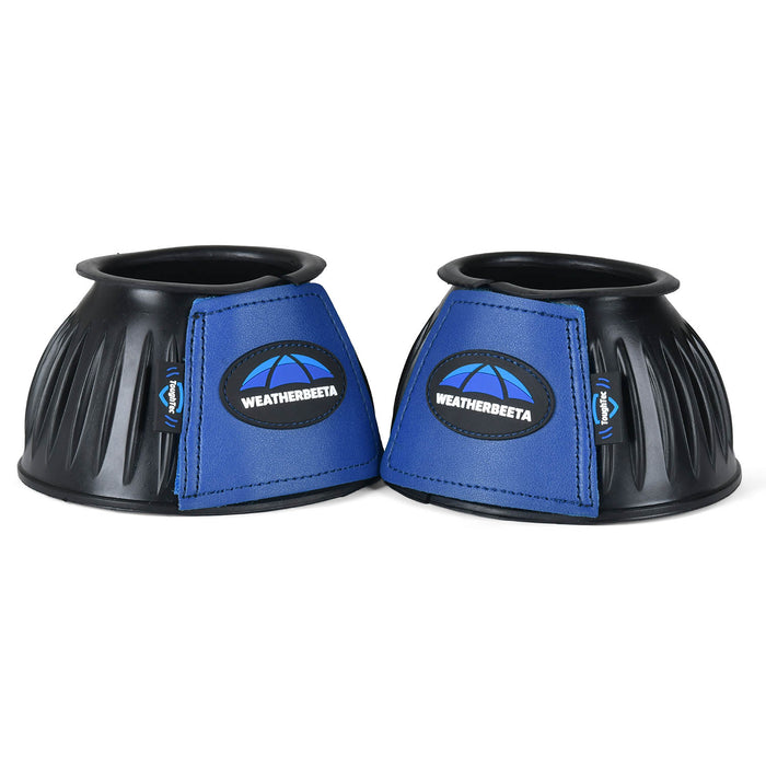 WeatherBeeta Tough-Tec Prime Rubber Bell Boots Color BLACK/COBALT