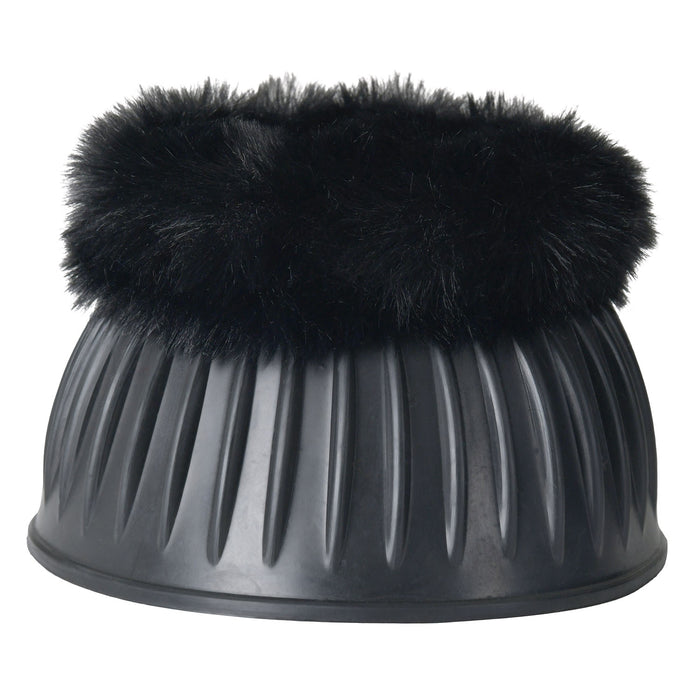 WeatherBeeta Tough-Tec Prime Fleece Trim Rubber Bell Boots Color BLACK/BURGUNDY