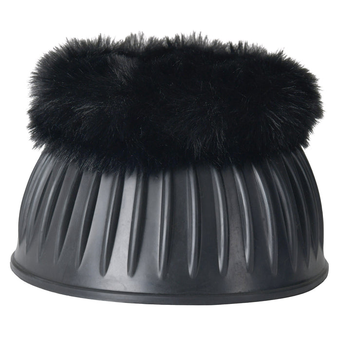 WeatherBeeta Tough-Tec Prime Fleece Trim Rubber Bell Boots Color BLACK/COBALT