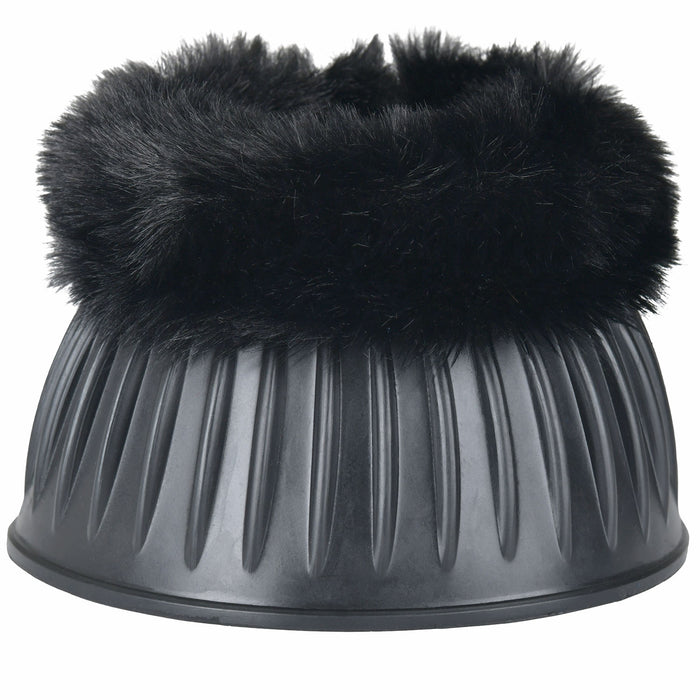 WeatherBeeta Tough-Tec Prime Fleece Trim Rubber Bell Boots Color BLACK/NAVY