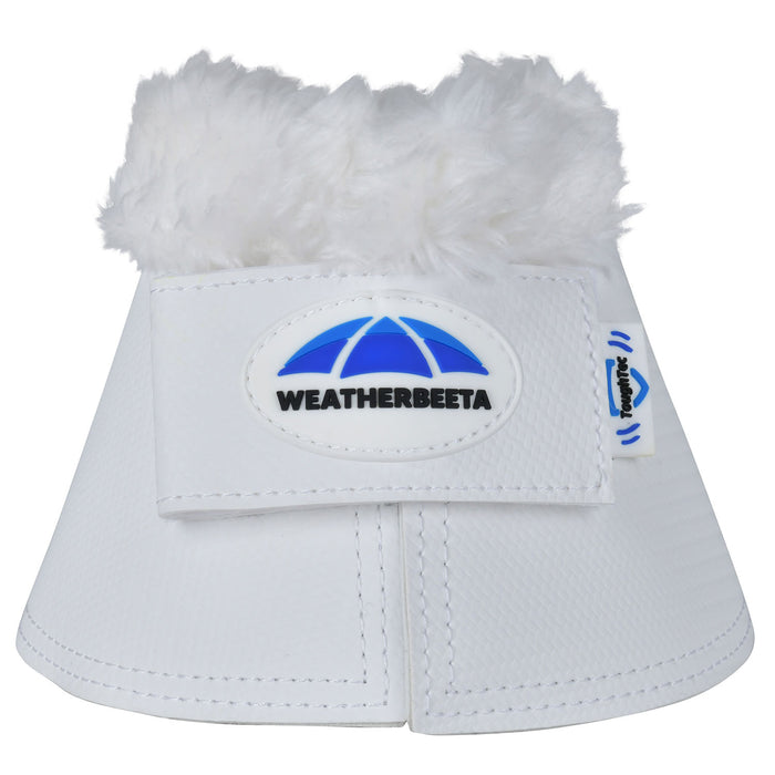 WeatherBeeta Tough-Tec Fleece Trim Bell Boots Color WHITE
