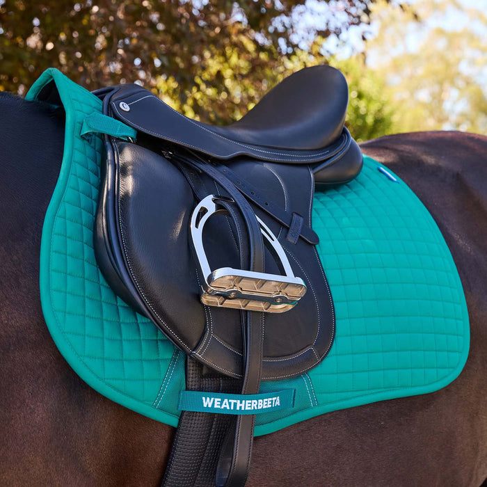 WeatherBeeta Prime Air-Tec All Purpose Saddle Pad Color DARK TURQUOISE