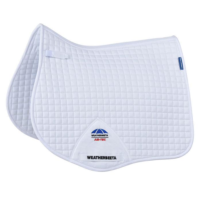 WeatherBeeta Prime Air-Tec All Purpose Saddle Pad Color WHITE