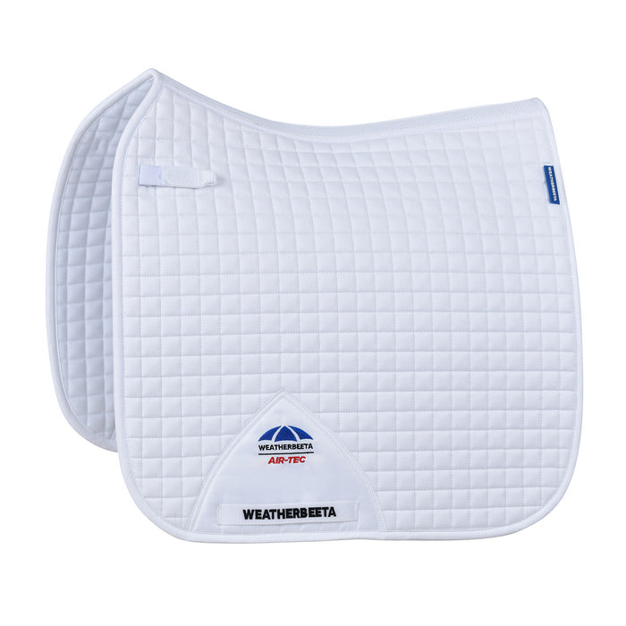 WeatherBeeta Prime Air-Tec Dressage Saddle Pad Color WHITE