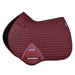 WeatherBeeta Prime Air-Tec Jump Shaped Saddle Pad Color BURGUNDY