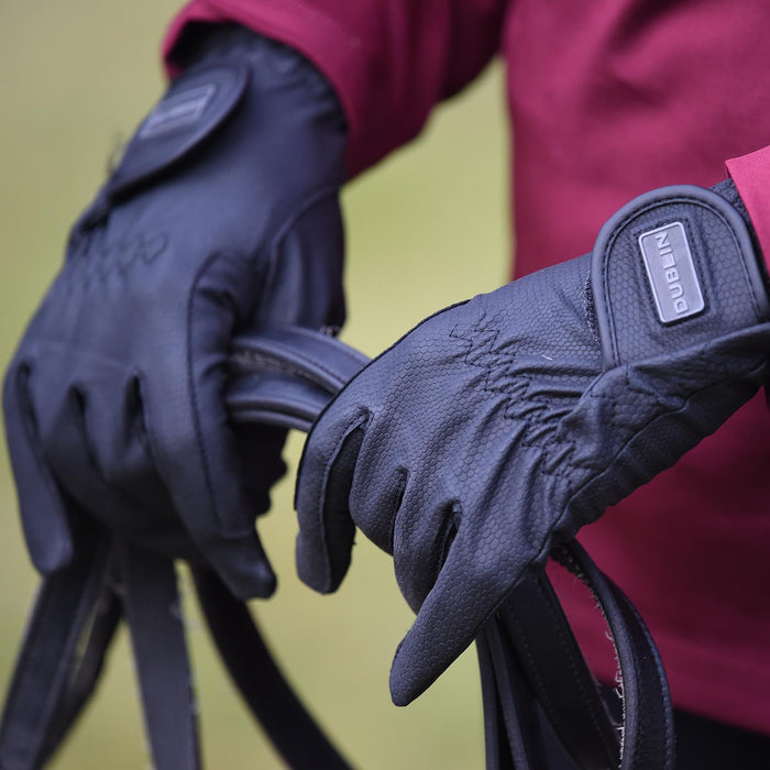 Dublin Everyday Riding Gloves Color BLACK