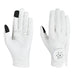 Dublin Everyday Bling Riding Gloves Color WHITE