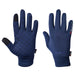 Dublin PolarTec Fleece Riding Gloves Color NAVY