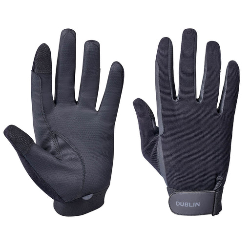 Dublin All Seasons Riding Gloves II Color BLACK