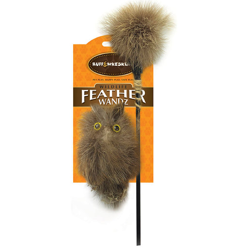 Owl Wand Cat Toy -   