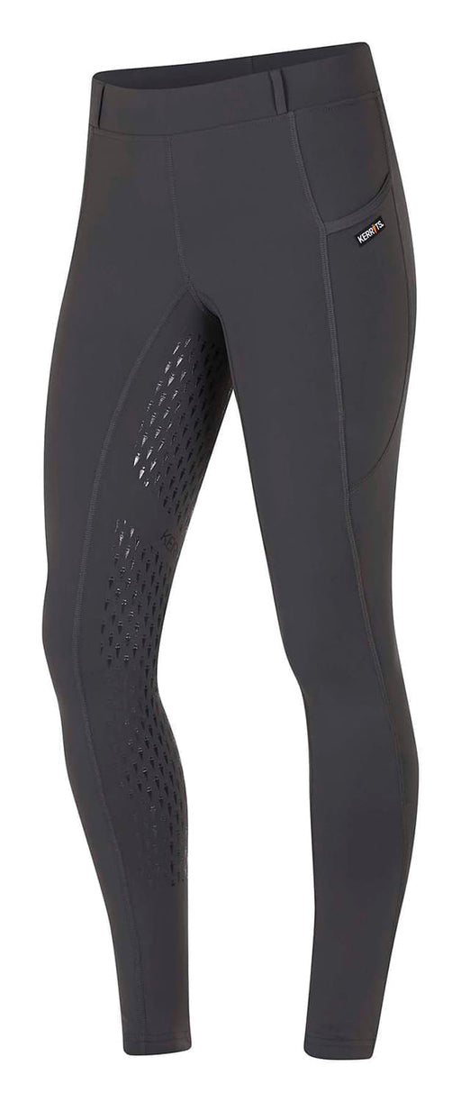 Kerrits Ice Fil Full Seat Tech Tight - Obsidian XSmall 