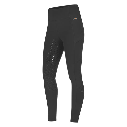 Kerrits Thermo Tech Full Leg Tight - Black/Black 2X 