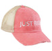 Just Ride Mesh Back Cap, Coral -   