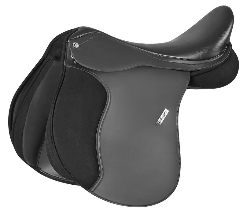 Collegiate Chatsworth All Purpose Saddle, Black - 17.5 in  