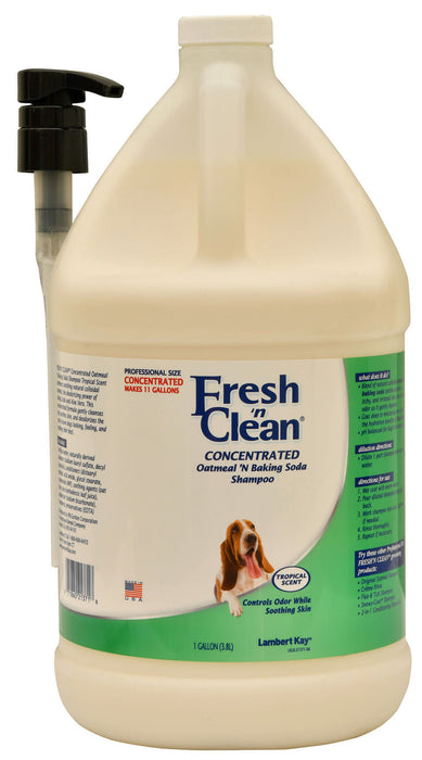 Fresh 'n Clean Oatmeal 'n Baking Soda Dog Shampoo - Gallon Fresh 'n Clean Oatmeal 'n Baking Soda Shampoo  