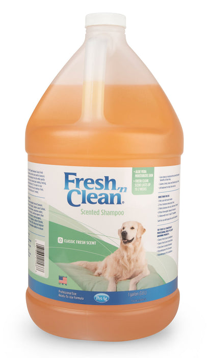 Fresh 'n Clean Shampoo for Dogs and Cats (Original) - 1 Gallon Fresh 'n Clean Shampoo  