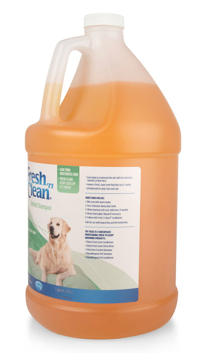 Fresh 'n Clean Shampoo for Dogs and Cats (Original) - 1 Gallon Fresh 'n Clean Shampoo  