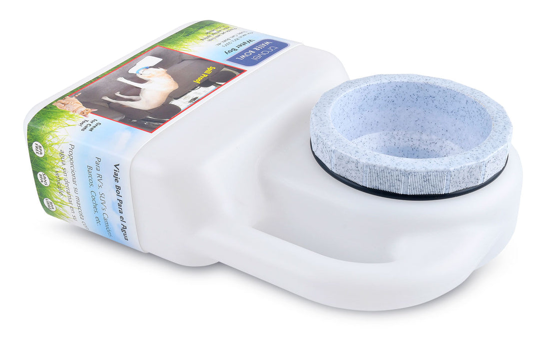 Lixit Waterboy Travel Water Bowl -   