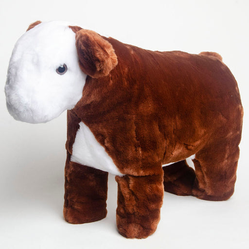 Little Buster Plush Hereford - Little Buster Plush Hereford, Large, Red/White  