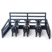 Little Buster Show Cattle Stall Display, Black -   