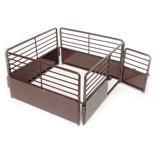 Little Buster Priefert Horse Stall, Brown -   