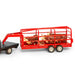 Little Buster Gooseneck Ranch Trailer, Red -   