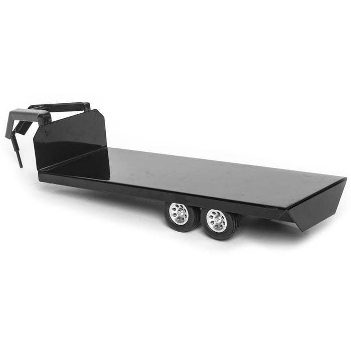 Little Buster Flatbed Gooseneck Trailer, Black -   