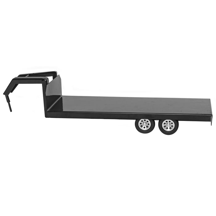 Little Buster Flatbed Gooseneck Trailer, Black -   