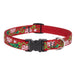 Lupine 3/4" W Christmas Cheer Dog Collars & Lead - 9"-14" Christmas Cheer Dog Collar, 3/4" W  