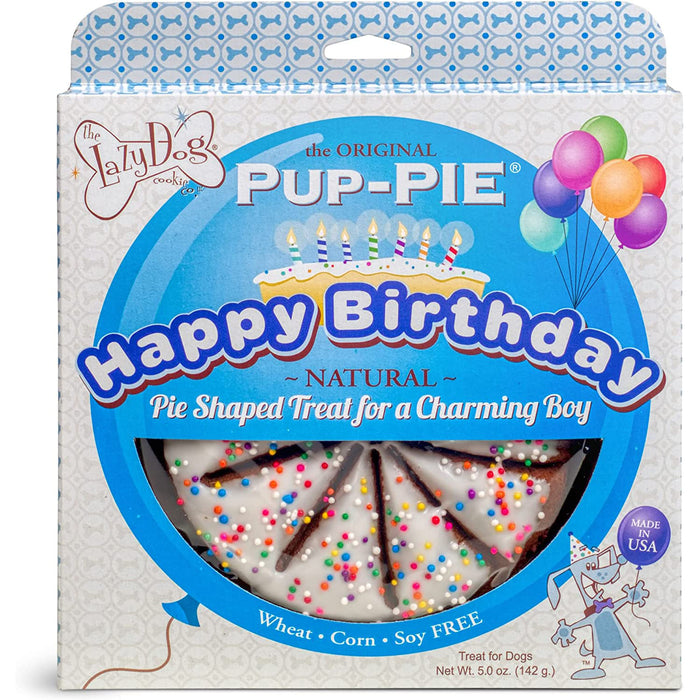 Happy Birthday for a Charming Boy Pup-Pie -   