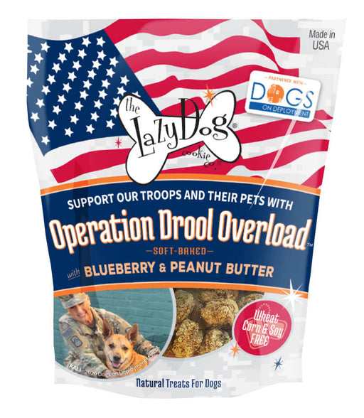 Operation Drool Overload Soft Baked Blueberry/PB - 5oz Blueberry/PeanutButter 