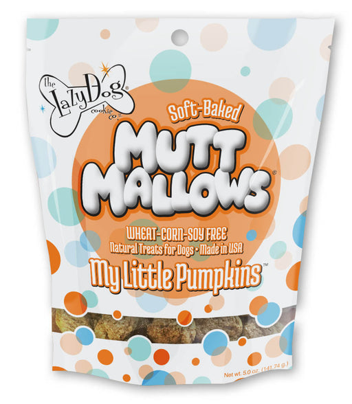 My Little Pumpkins Mutt Mallows Natural Treats for Dogs - 5oz Pumpkin 