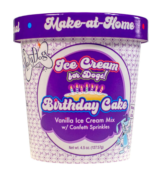 Birthday Cake Ice Cream Mix for Dogs - 4.5oz Birthday Cake 