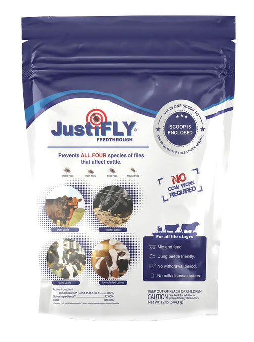 JustiFly 3% 12lb Bag - Salt - 12lb  