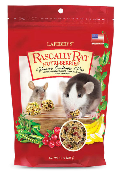 Lafeber Rascally Rat Nutri-Berries, 10 oz bag -   