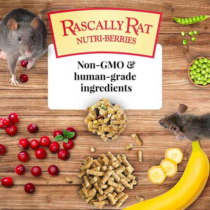 Lafeber Rascally Rat Nutri-Berries, 10 oz bag -   