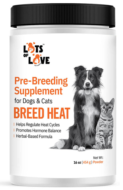 Lots of Love Breed Heat Powder, 16 oz -   