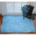 Large Doormat, Solid Light Blue, 26" x 36" -   